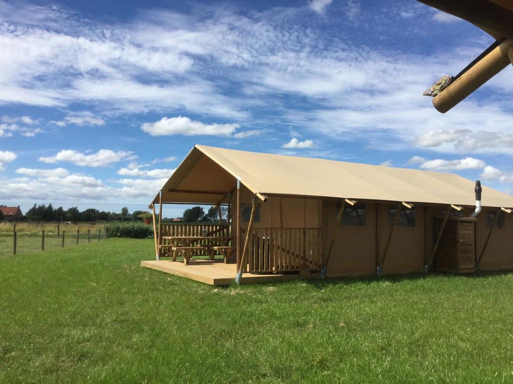 ホテル Glamping Aan De Vleterbeke Vleteren エクステリア 写真